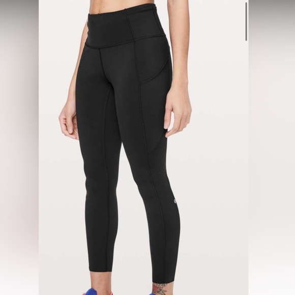 Lululemon Fast and Free Tight II 25" *Non-Reflective Nulux - Picture 1 of 5